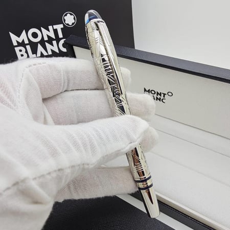 Montblanc Starwalker Silver Pen - قلم مونت بلانك ستار ووكر فضي
