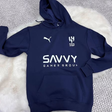 هودي الهلال الرسمي SAVVY GAMES GROUP - بلوفر نادي الهلال السعودي الجديد