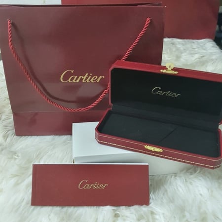 Cartier Santos Black & Silver Ballpoint Pen - قلم كارتير سانتوس اسود وفضي