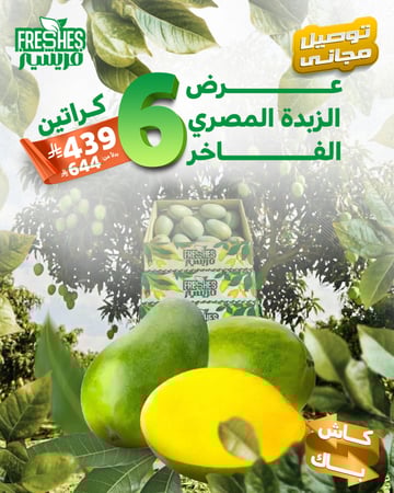 عرض مانجو زبدة مصري