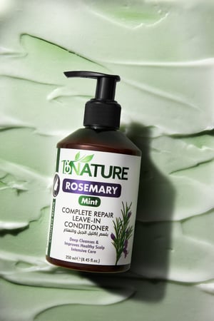 باي نيتشر بلسم إصلاح الشعر ليف إن بالروزماري والنعناع 250 مل