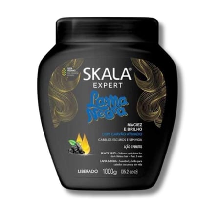 سكالا كريم للشعر المستقيم والغامق - 1000 جرام