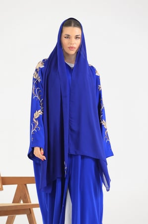 عباية ملون فاشن