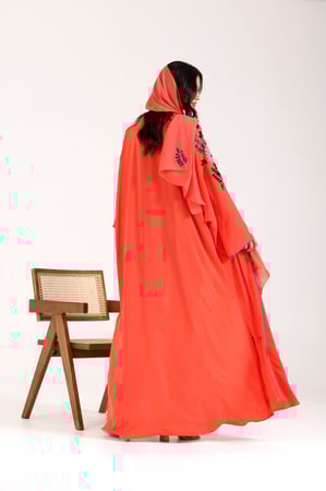 عباية ملون فاشن