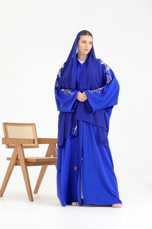 عباية ملون فاشن