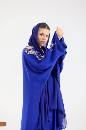 عباية ملون فاشن