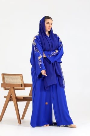 عباية ملون فاشن