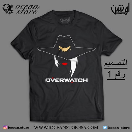 اوفرواتش- Overwatch -تيشيرت