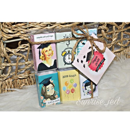 6 قطع شوكليت