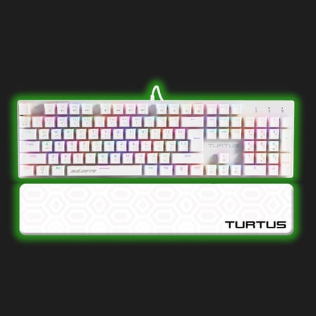 كيبورد ابيض