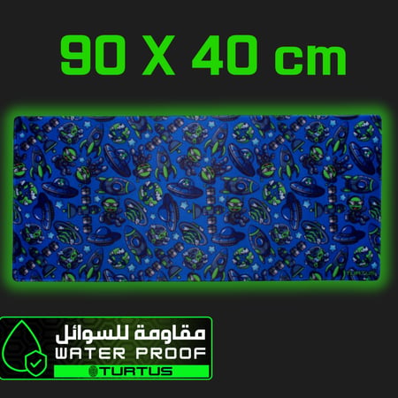 ماوس باد 2اكس إل  تورتو سبيس دي  TURTUS Gaming Mousepad XXL   SPACE-