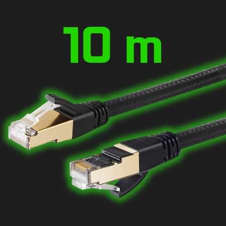 كيبل تورتس ايثرنت  10 م CAT8