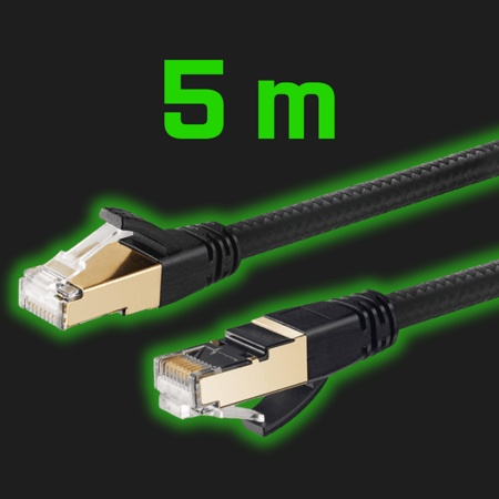 كيبل تورتس ايثرنت  5 م CAT8