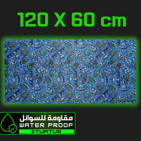 ماوس باد 3اكس إل   تورتو سبيس ال  TURTUS Gaming Mousepad XXXL   SPACE