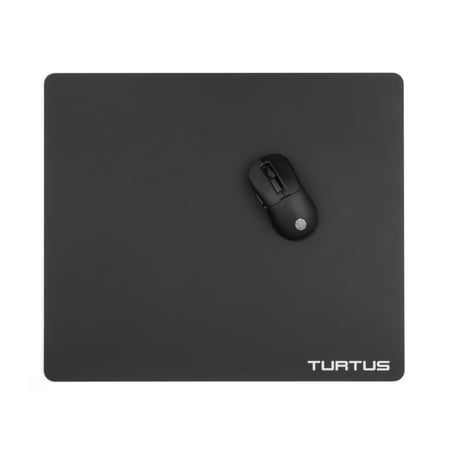 ماوس باد تورتس زجاجية   أسود   TURTUS Gaming Glass Mousepad   BLACK