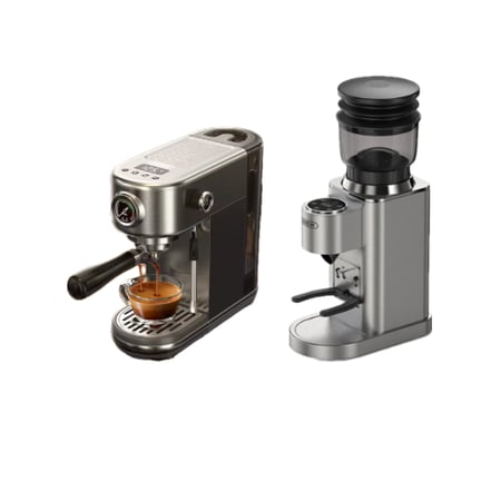 بكج المطحنة الجديدة و آلة الاسبريسو