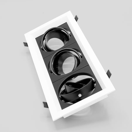 فريم سبوت لايت ثلاثي المونيوم ضد التوهج