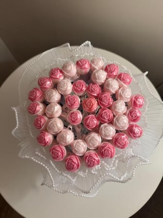 بوكيه صابون الجوري الميني المعطر