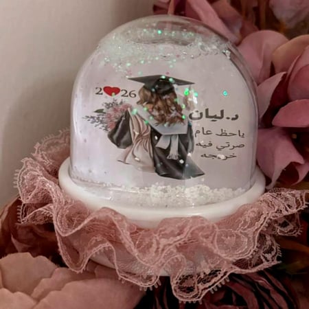 بلورة الثلج بتصميمك الخاص