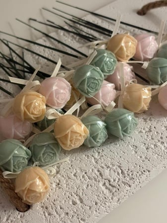 توزيعات صابون  الجوري مقاس ميني