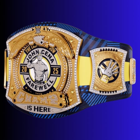 حزام جون سينا الاعتزالي Spinner غلاسكو اسكتلندا