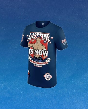 تيشيرت جون سينا الاعتزالي الاخير واشنطن دي سي