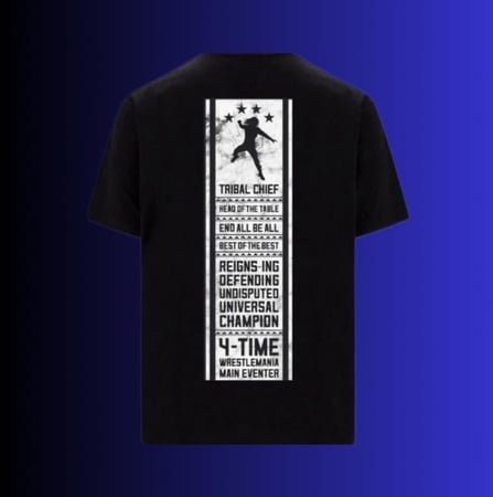 تيشيرت رومان رينز Acknowledge Me اسود