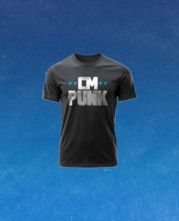 تيشيرت سي ام بانك تصميم لافروس الخاص ازرق