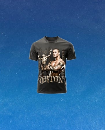 تيشيرت راندي اورتن بتصميم خاصمن لافروس