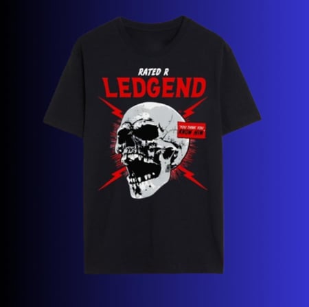 تيشيرت ادم كوبلاند بنمط LEDGEND