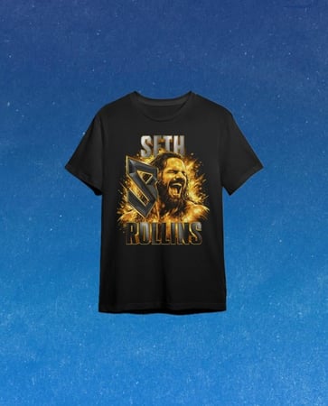 تيشيرت سيث رولينز بتصميم لافروس الخاص