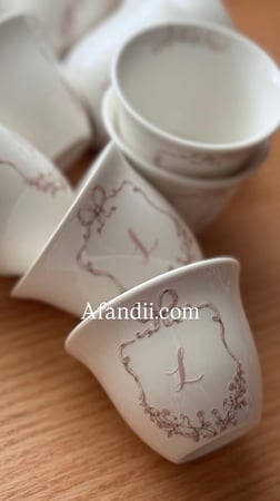 12فنجان للضيافة حسب الطلب