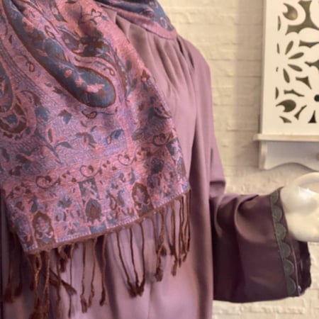 الرداء الكشميري- شرشف صلاة لف - موف