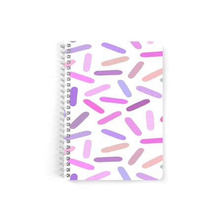 دفتر  سلك A5 ورق مسطر 60  ورقة