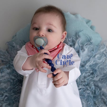 سبحة حامل للمصاصة أزرق داكن جديد  أولاد