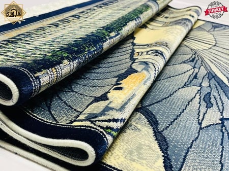 سجادة صلاة حرير ناعمة مقاومة للحساسية والبكتيريا