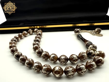 سبحة كوك بالفضة الخالصة عيار 925