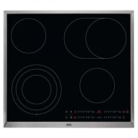 سطح سيراميك 4عين AEG مدمج 60 سم   HK654070XB