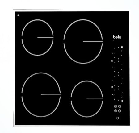 سطح بيلا 60 سم سراميك 4 عين كهرباء B60VR4KE