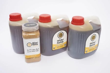 6كيلو عسل سدر طبيعي + قهوة سعودية فاخرة