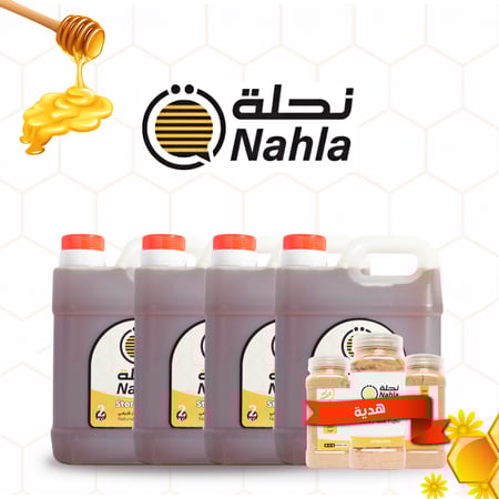 عرض8 كيلو عسل السدر الطبيعي+هدية قهوة سعودية فاخرة