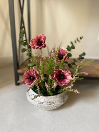 باقة ورد صناعي