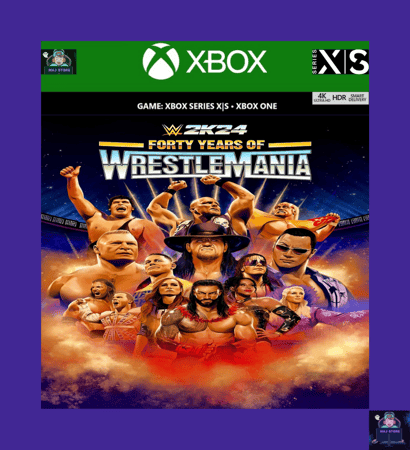 WWE 2K24 Forty Years of WrestleMania Edition