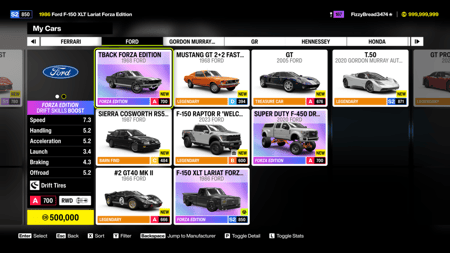 تعديل للعبة Forza Horizon 6
