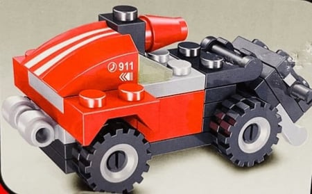 بناء سيارات بقطع ليغو - متجر الامتياز