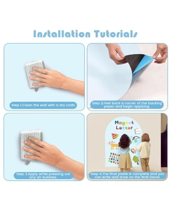 سبورة مغناطيسية جدارية لاصقة | Magnetic Wall Decal Arch