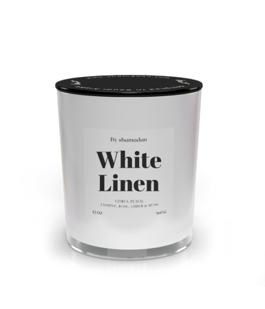 شمعة White Linen برائحة فندقية