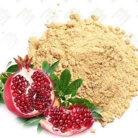 قشر رمان مطحون