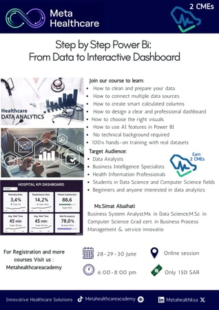 Step by Step Power Bi: From Data to  Interactive Dashboard