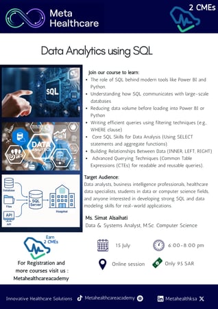 Data Analytics using SQL
